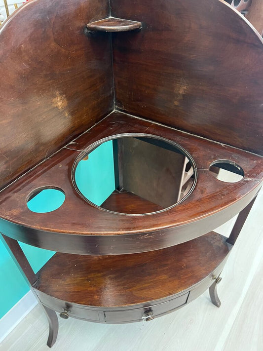 Vintage Corner Washstand by Edwards & Roberts