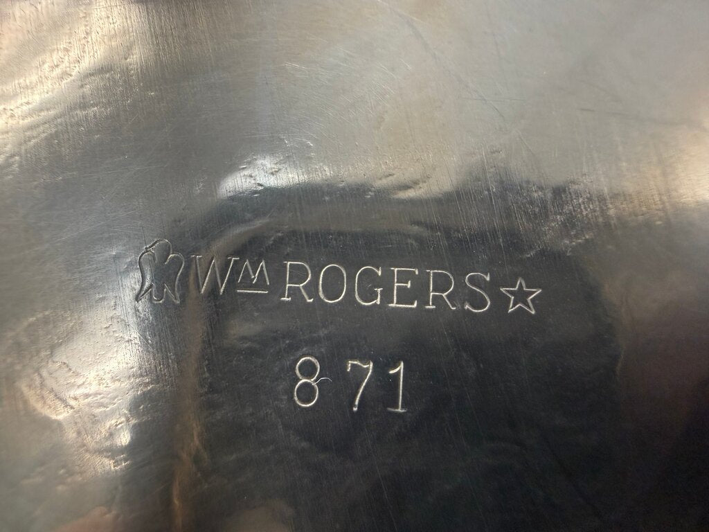 Vintage William Rogers Silver-Plated Serving Tray