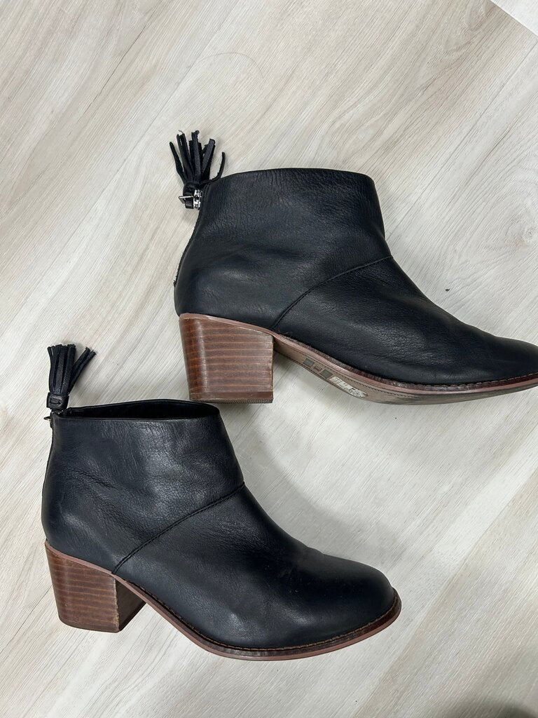 Black TOMS Ankle Boots