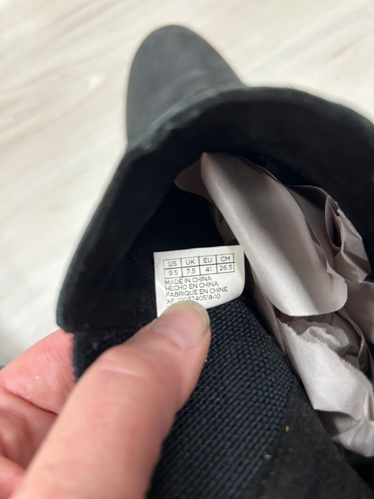 TOMS Black Heeled Ankle Boots