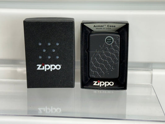 Zippo Armor Case tire tread windproof lighter