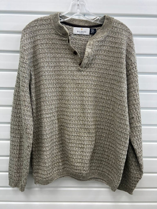Bill Blass Menswear Beige Knit Sweater