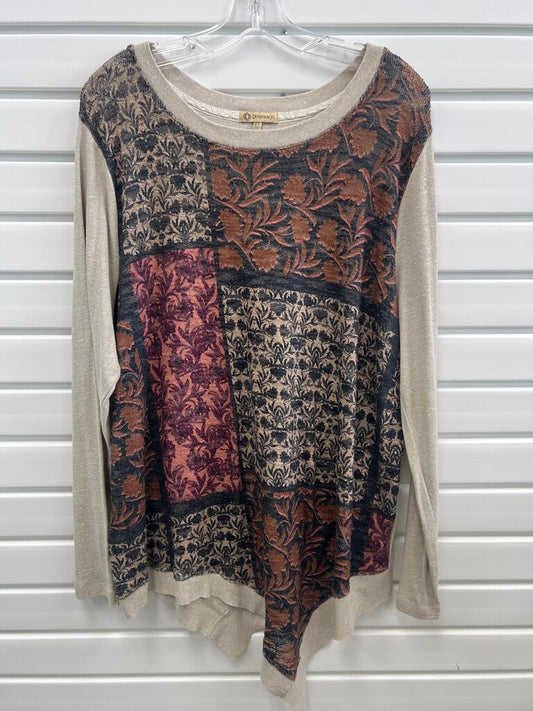 Democracy Women's Long Sleeve Patterned Top