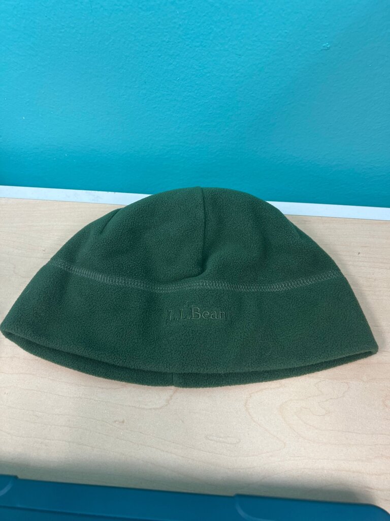 L.L.Bean Green Fleece Hat
