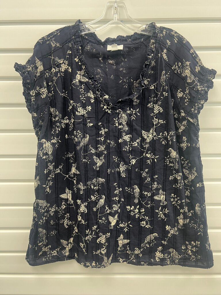 J.Jill Women's Floral Print Top