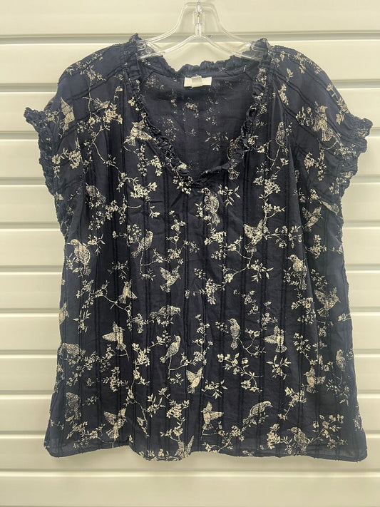 J.Jill Women's Floral Print Top