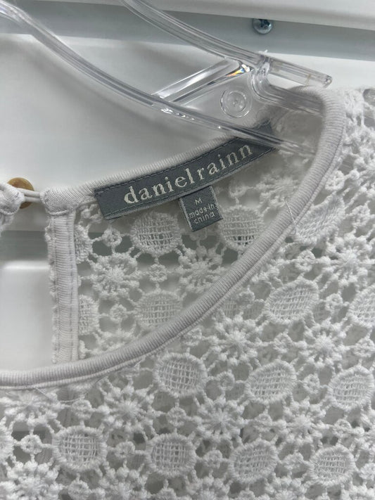 Daniel Rainn Women's White Lace Top
