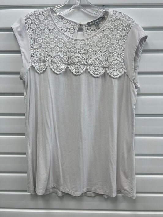 Daniel Rainn Women's White Lace Top