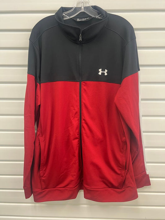 Under Armour Men's 3XL Red and Black Zip Jacket