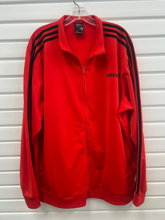 Adidas Red Zip-up Jacket