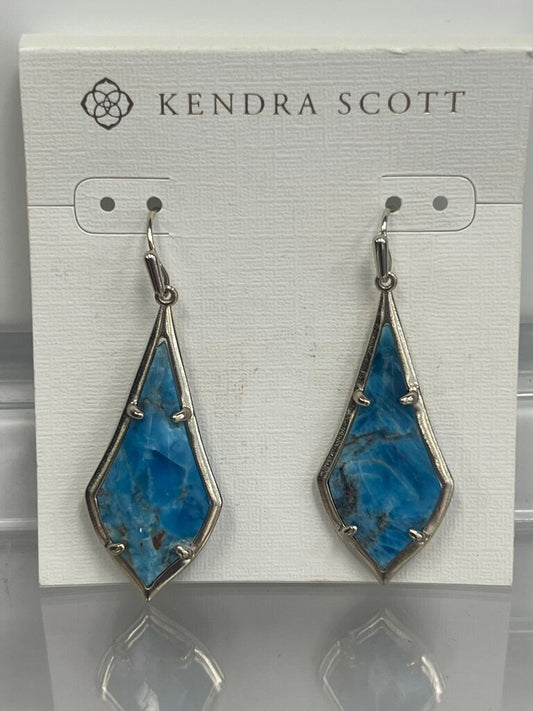 Kendra Scott 'Alex' drop earrings Blue Stone