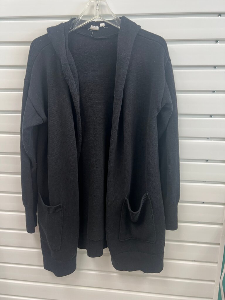 GAP Black Hooded Cardigan