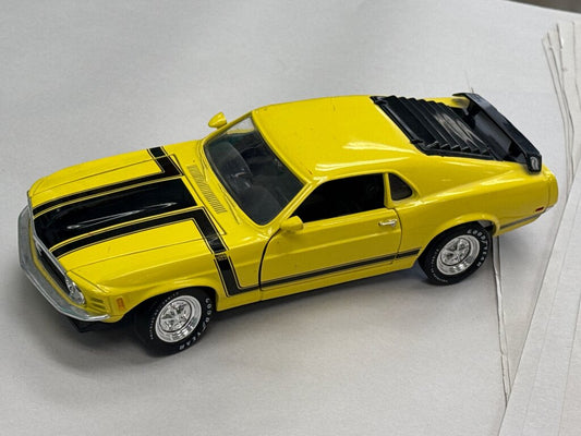 1970 Mustang Diecast Model Car - Yellow