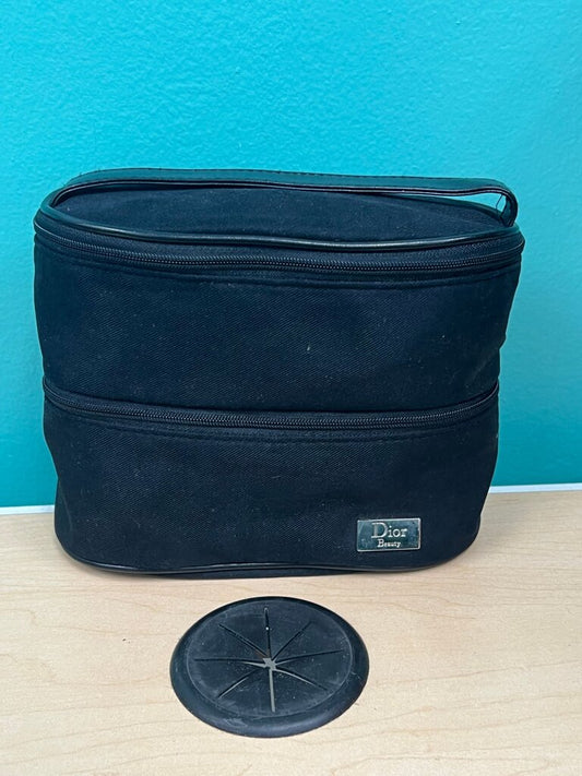 Dior Beauty Black Cosmetic Bag