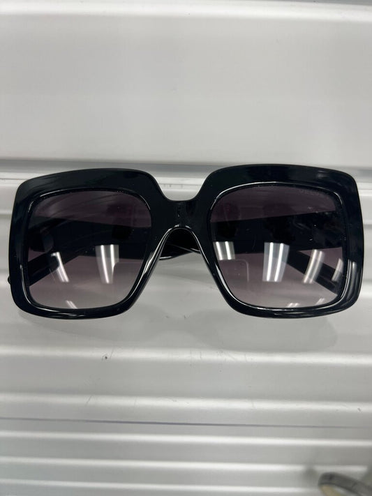 Oversized Black Sunglasses by Velvet