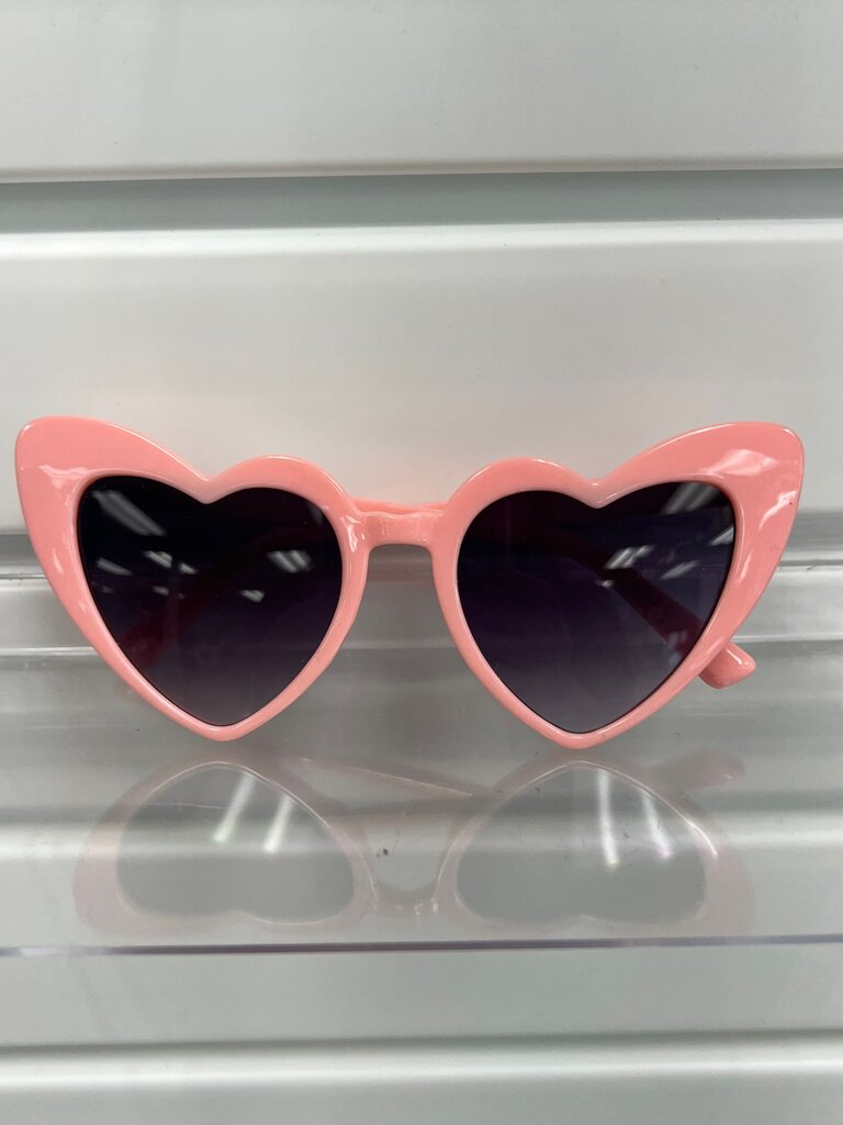 Pink Heart Shaped Sunglasses