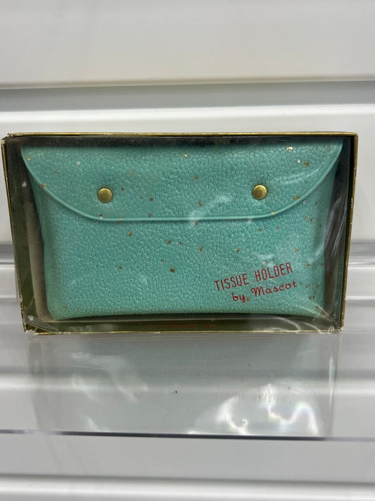 Vintage Mint Green Tissue Holder by Mascot