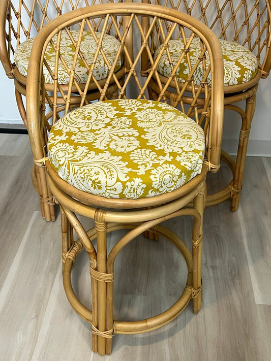 Safavieh Rattan Counter Stools, Set of 3