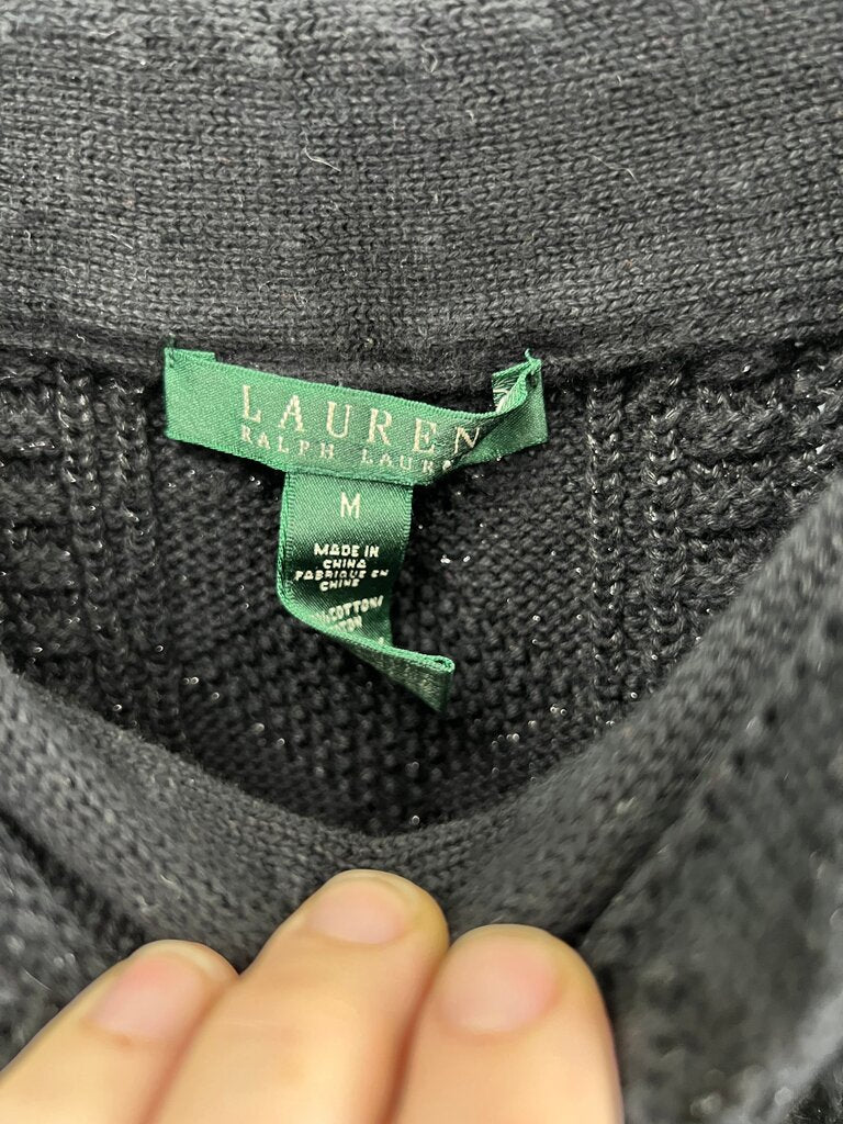 Lauren Ralph Lauren Black Knit Sweater