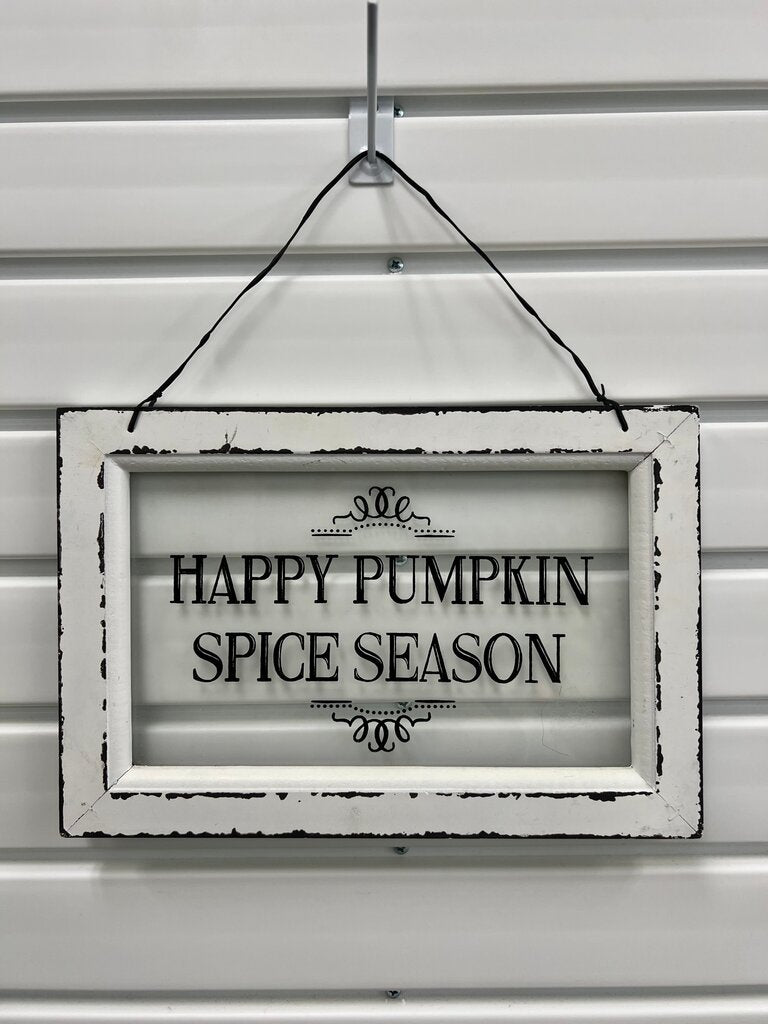 Happy Pumpkin Spice Season Wall Decor