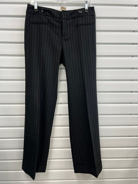 Cartonnier Women's Black Pinstripe Pants