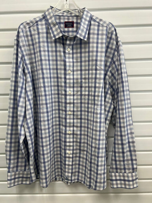 UNTUCKit XXX-Large Wrinkle-Free Checkered Shirt
