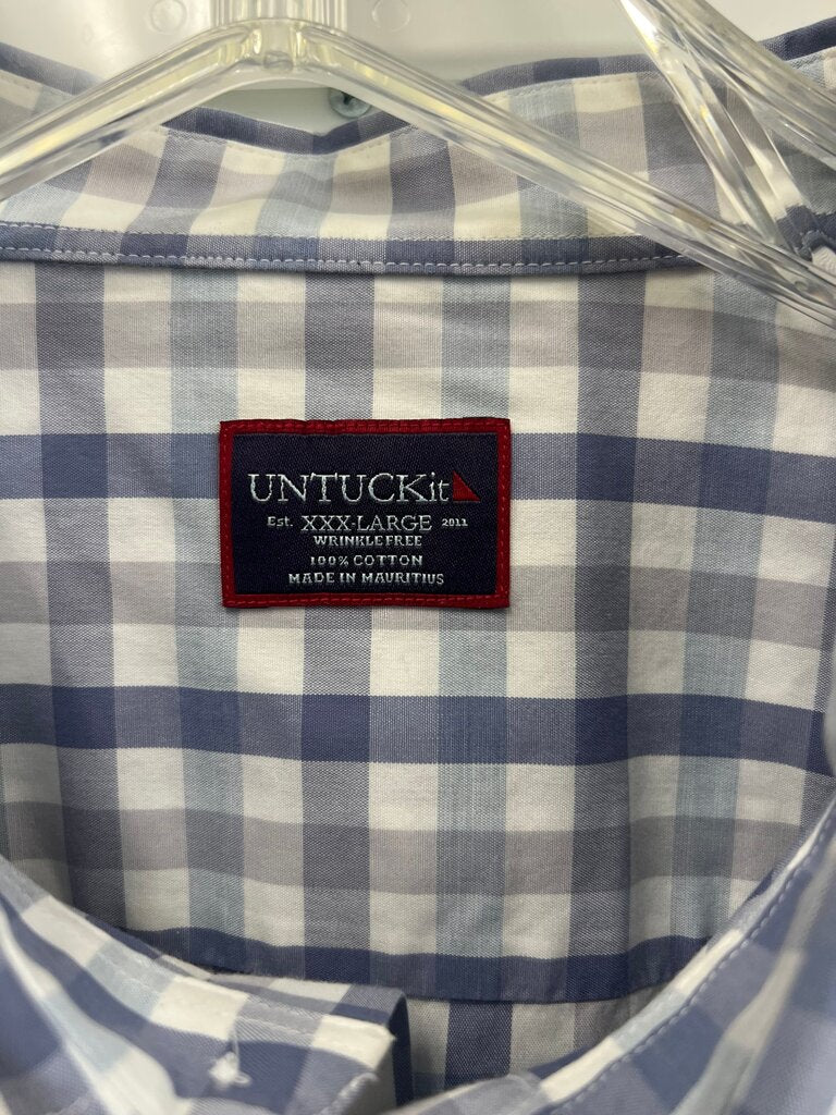 UNTUCKit XXX-Large Wrinkle-Free Checkered Shirt
