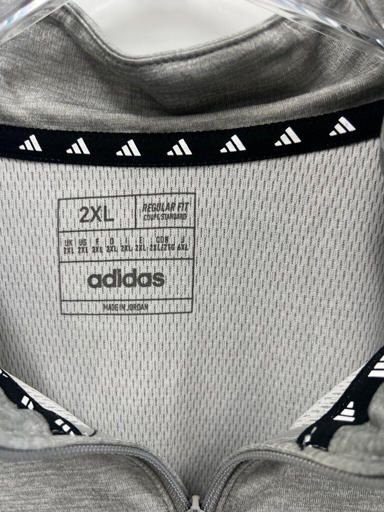 Adidas Men's 2XL Quarter Zip Pullover