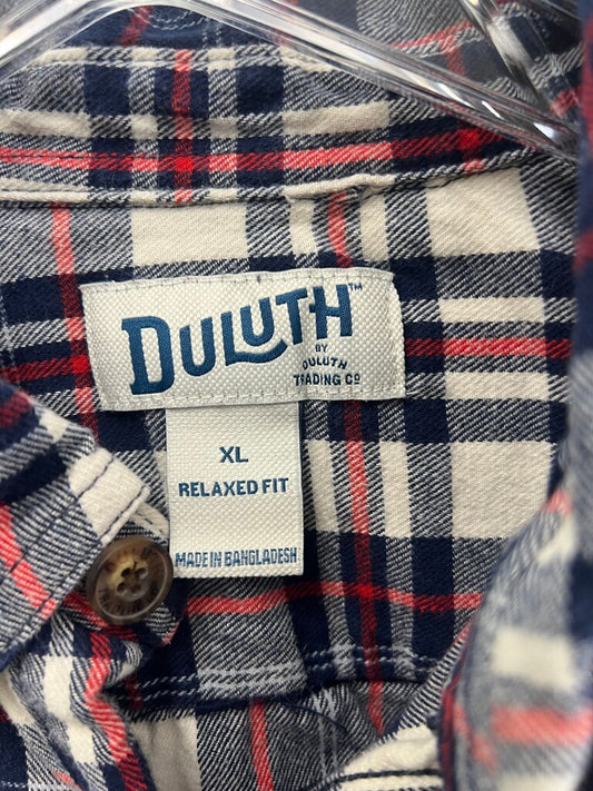 Duluth Trading Co. Plaid Shirt
