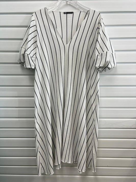 Zara Striped V-Neck Dress