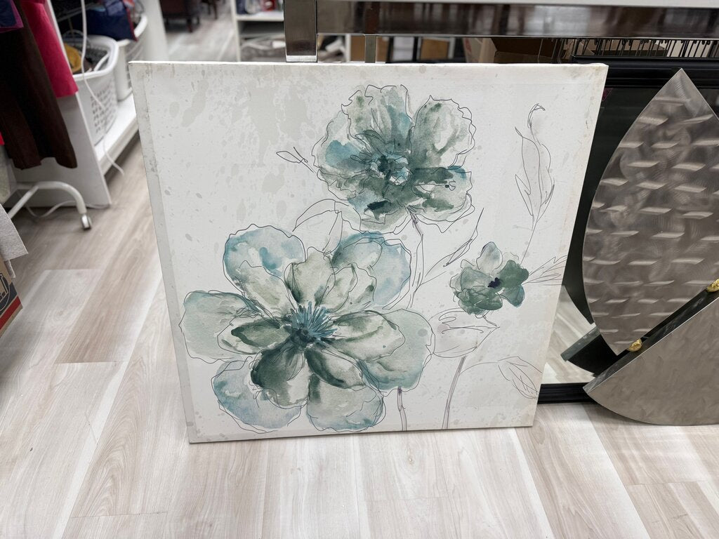 Floral Wall Art Canvas