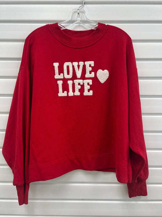 Old Navy Love Life Sweatshirt
