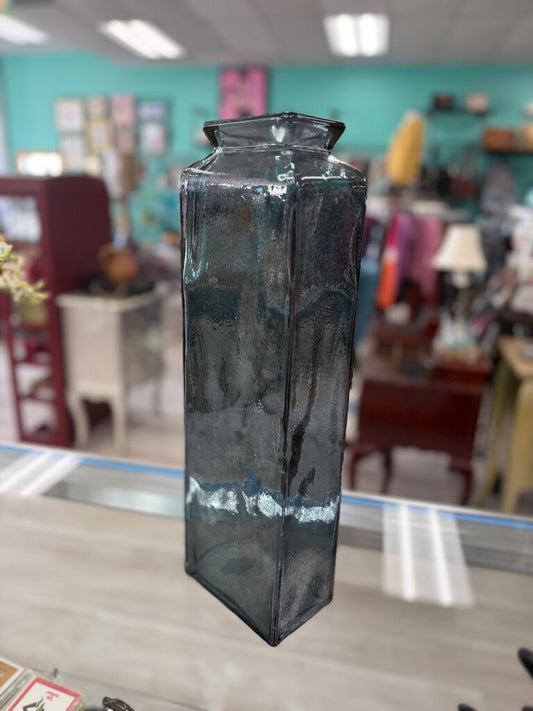 Rectangular Glass Vase
