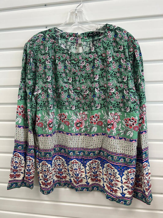 Floral Print Long Sleeve Top