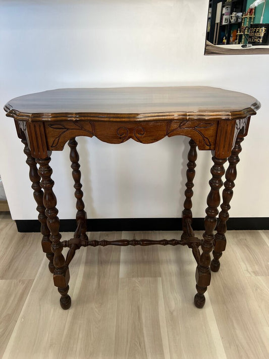 Antique Jacobean Six-Leg Parlor Table