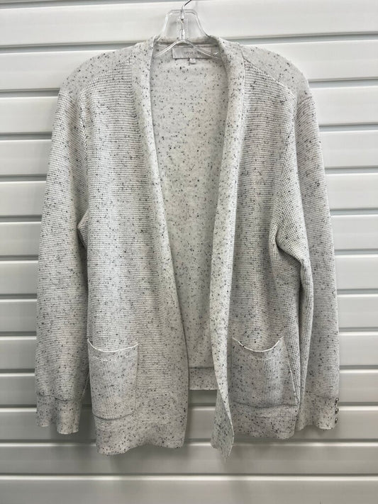 Verve Ami Speckled Cream Open Front Cardigan XL