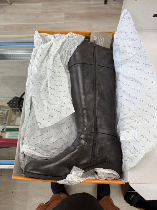 Brown Multi Wide Calf Knee High Boots