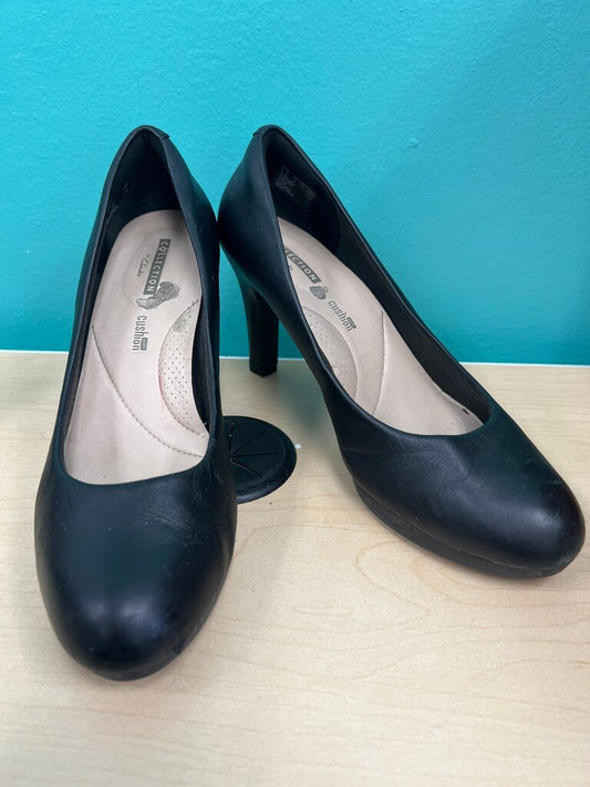 Clarks Women's Black High Heels