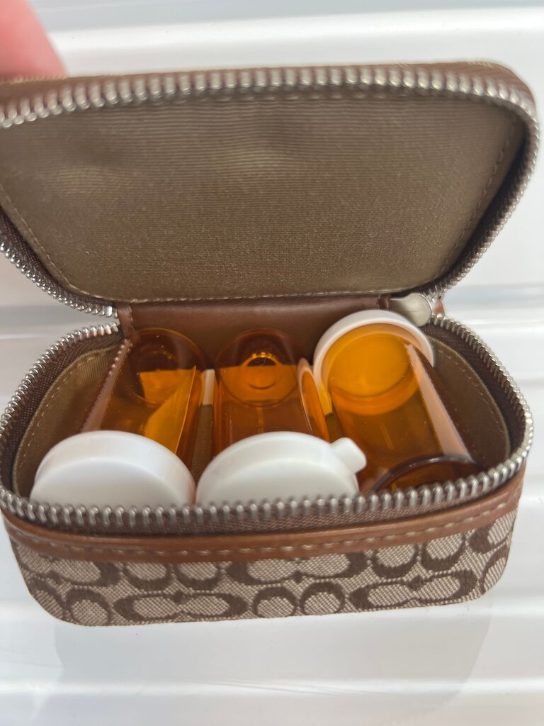 Coach Prescription Bottle Case