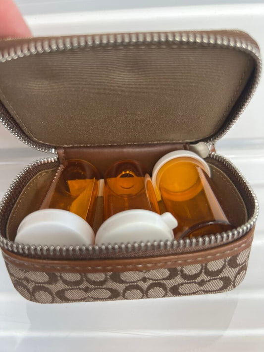 Coach Prescription Bottle Case
