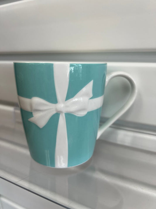 Tiffany & Co. Blue Box Bow Mug, Made in Japan