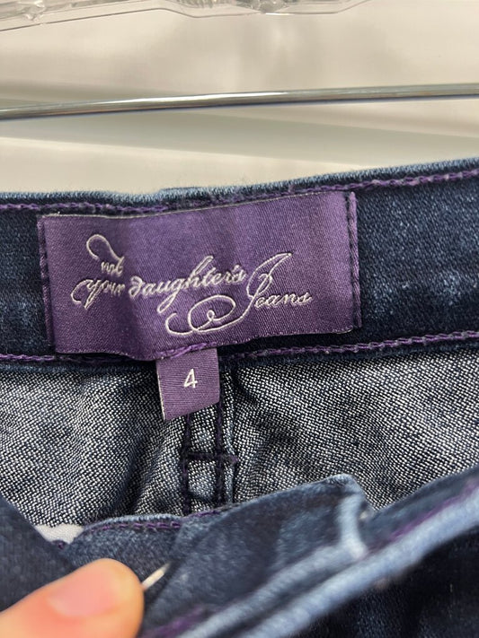 NYDJ Straight Leg Jeans, Dark Rinse