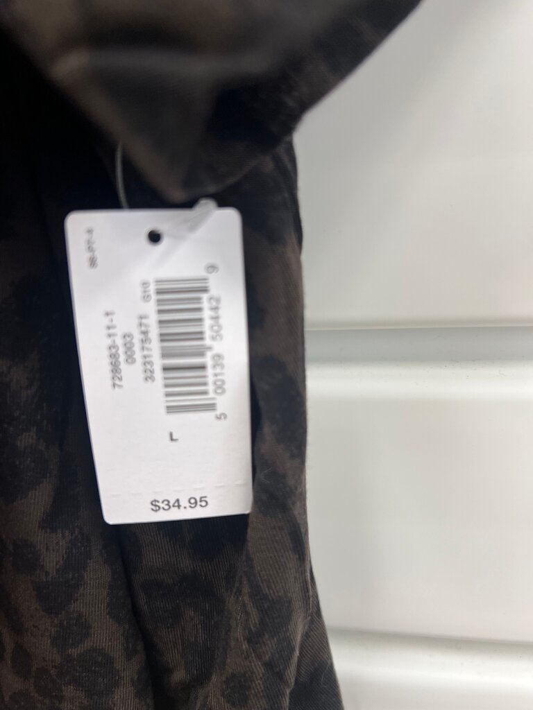 GapBody Women's Leopard Print Pajama Set NWT
