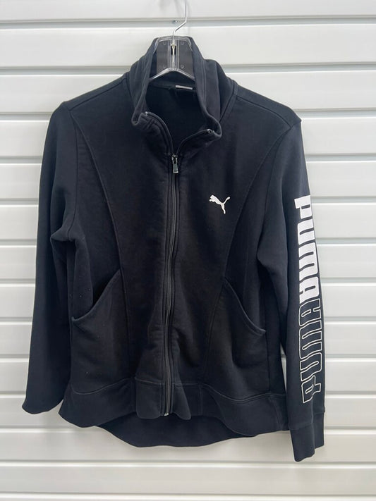 PUMA Women's Black Zip-Up Jacket
