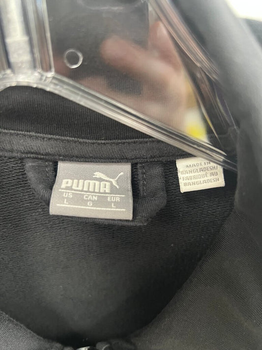 PUMA Women's Black Zip-Up Jacket