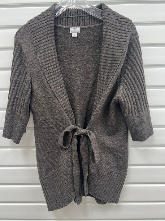 Women's Brown Knit Cardigan